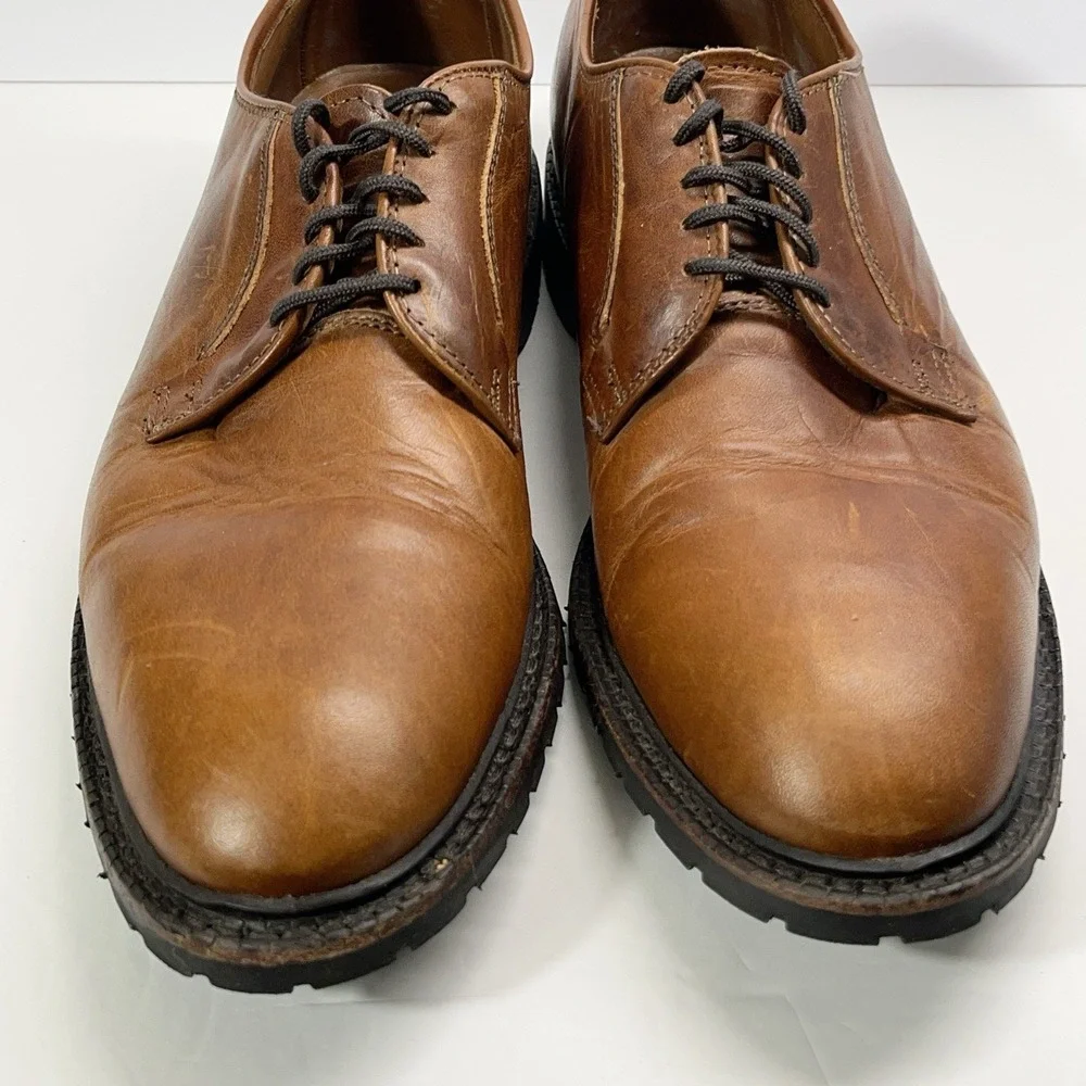 Allen Edmonds Mens Black Hills 2995 Brown Oxford Dress Shoes Size 9 D‎